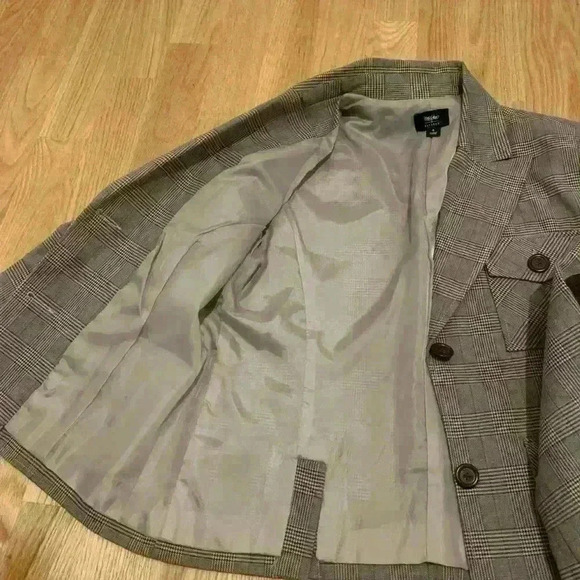 Mossimo Brown/beige blazer - Picture 3 of 6